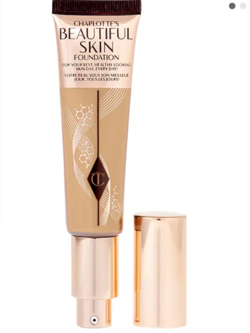 Charlotte Tilbury Beautiful Skin Foundation - 6 Neutral, New in Box